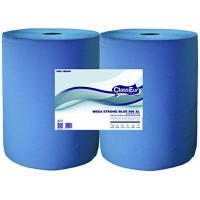Rola hartie industriala, 3 straturi, albastru, 500 foi, megastrong Rola hartie industriala, 3 straturi, albastru, 500 foi, megastrong